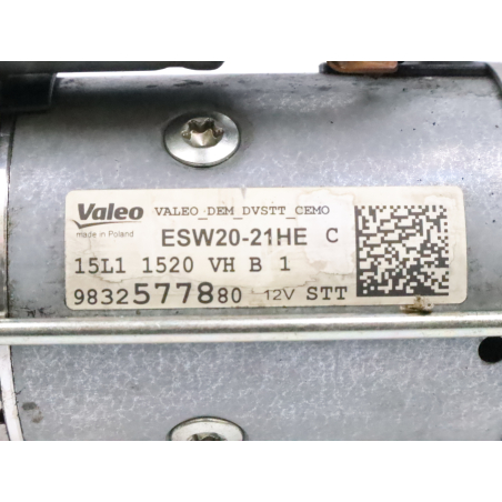 Démarreur occasion PEUGEOT 3008 II Phase 1 - 1.5 BlueHDI 130ch