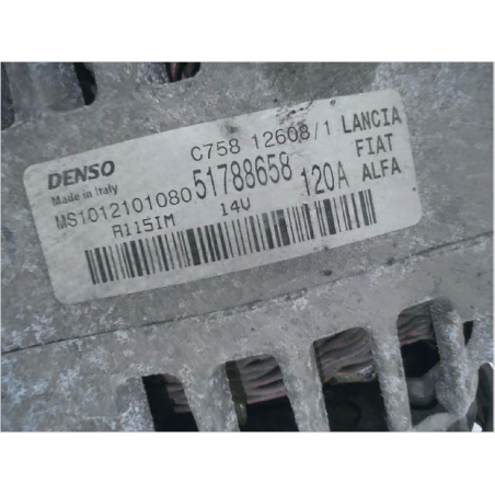 Alternateur occasion FIAT BRAVO II Phase 1 - 1.4i 90ch