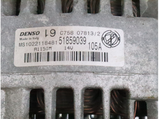 Alternateur occasion FIAT 500 II Phase 1 - 1.2i 69ch