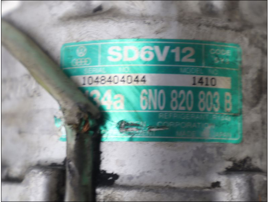 Compresseur air conditionne occasion VOLKSWAGEN POLO III Phase 2 - 1.4i 75ch