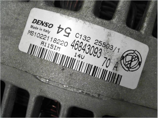 Alternateur occasion FIAT PANDA II Phase 1 - 1.2i 60ch