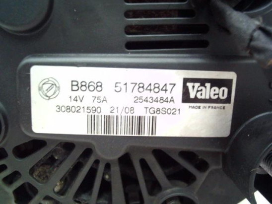 Alternateur occasion FIAT GRANDE PUNTO III Phase 1 - 1.3 DT MULTIJET 16v 75ch