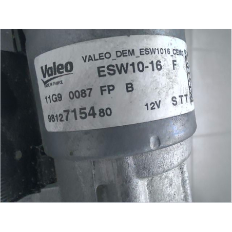 Démarreur occasion PEUGEOT RIFTER Phase 1 - 1.2i PureTech 110ch