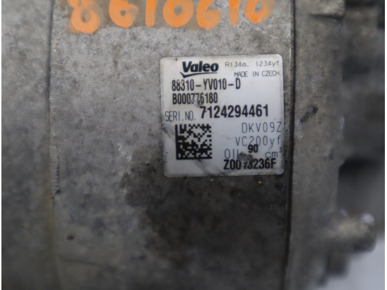 Compresseur air conditionne occasion TOYOTA AYGO II Phase 1 - 1.0 VVTI 69ch