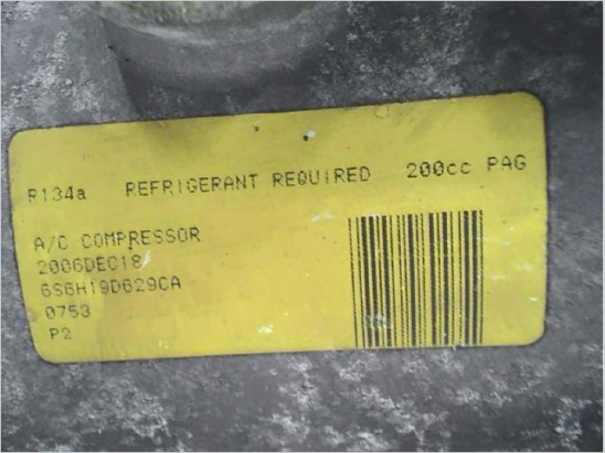 Compresseur air conditionne occasion FORD FIESTA V Phase 2 - 1.3i