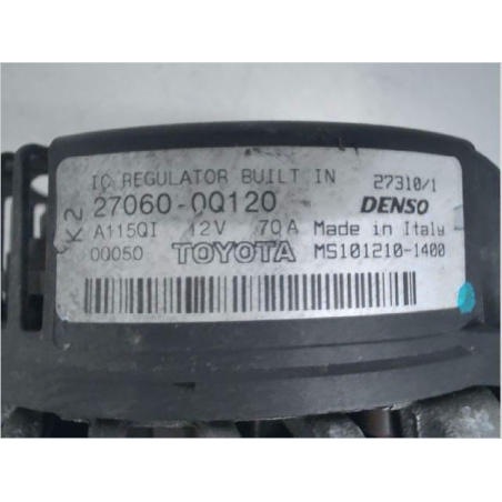 Alternateur occasion PEUGEOT 107 Phase 2 - 1.0i 70ch 12v