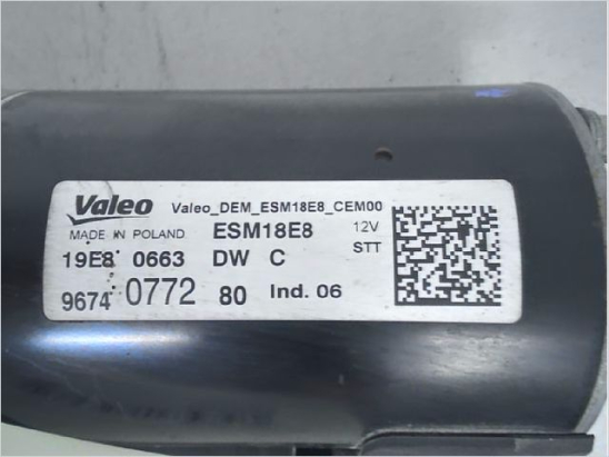 Démarreur occasion OPEL CROSSLAND X phase 1 - 1.2i 110ch