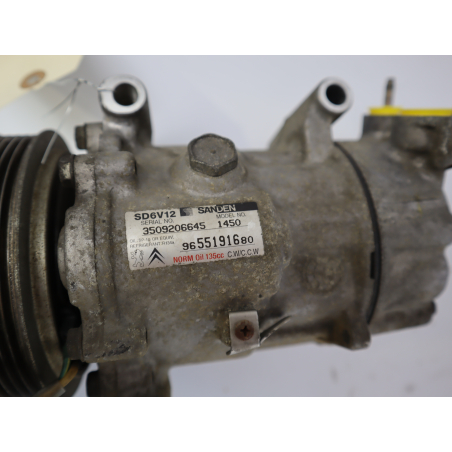 Compresseur air conditionne occasion CITROEN C3 I Phase 2 - 1.4 HDi 70ch
