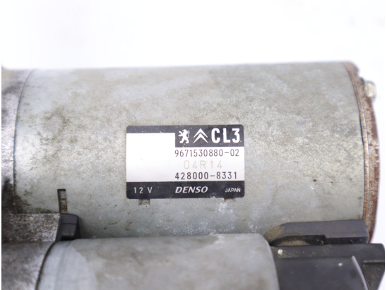 Démarreur occasion CITROEN C3 II Phase 2 - 1.2i 82ch