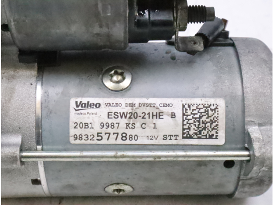 Démarreur occasion CITROEN C3 III Phase 2 - 1.5 HDI 100ch