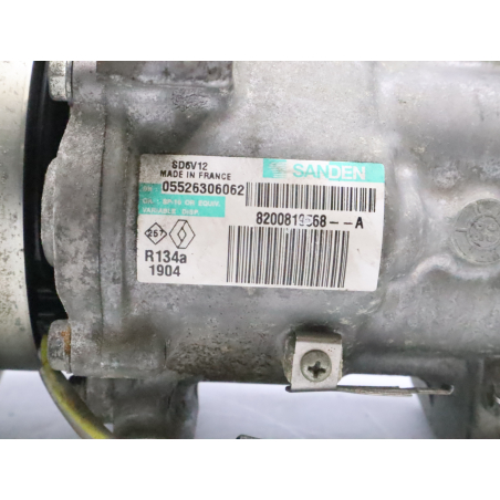 Compresseur air conditionne occasion RENAULT TWINGO II Phase 1 - 1.2i 16v 75ch
