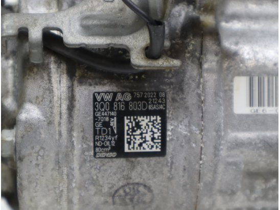 Compresseur air conditionne occasion VOLKSWAGEN POLO VI Phase 2 - 1.0 TSI 95ch