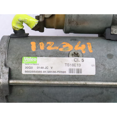 Démarreur occasion PEUGEOT 207 Phase 1 - 1.6 HDI 16v 90ch