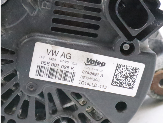 Alternateur occasion SKODA FABIA III Phase 2 - 1.0 TSI 95ch