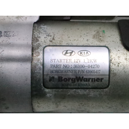 Démarreur occasion HYUNDAI I 20 II Phase 1 - 1.0 GDI 100ch