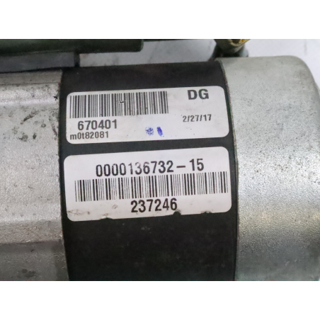 Démarreur occasion PEUGEOT 206 CC Phase 1 - 2.0i 140ch