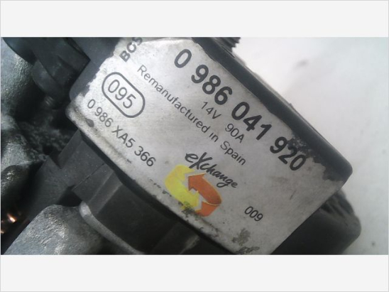 Alternateur occasion SEAT IBIZA III Phase 1 - 1.4 16v 75ch