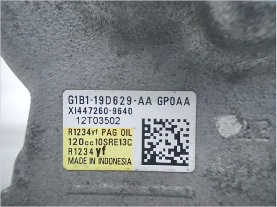 Compresseur air conditionne occasion FORD KA + Phase 1 - 1.2i 85ch