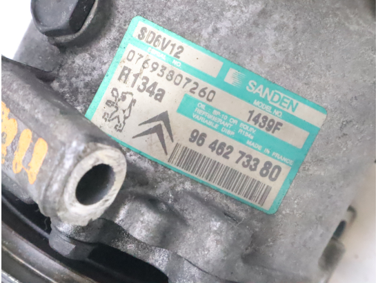 Compresseur air conditionne occasion CITROEN C3 I Phase 1 - 1.4 HDi