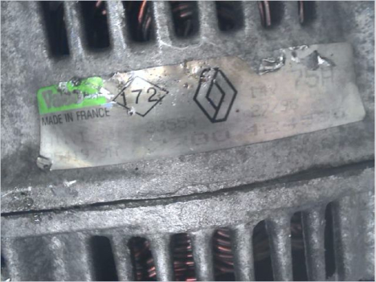 Alternateur occasion RENAULT MEGANE SCENIC I Phase 1 - 1.6