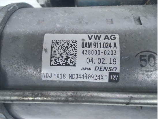 Démarreur occasion SKODA FABIA III Phase 1 - 1.0 TSI 110ch