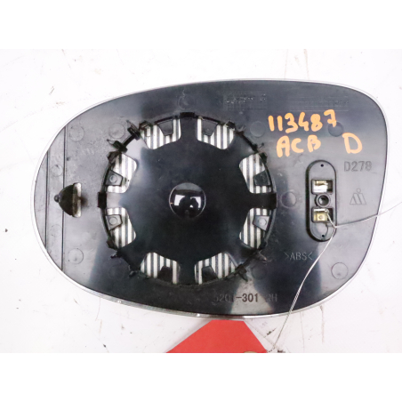 GLACE  RETROVISEUR EXT D