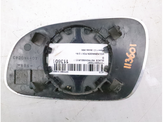 Glace  retroviseur exterieur droit occasion VOLKSWAGEN FOX Phase 1 - 1.2 6v 55ch
