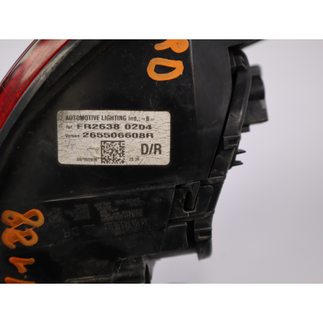 Feu arrière droit occasion RENAULT CLIO IV Phase 1 - 1.5 DCI 90ch