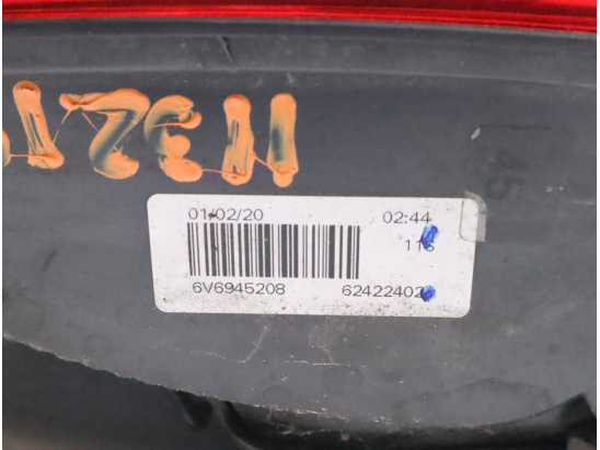 Feu arrière droit occasion SKODA FABIA III Phase 2 - 1.0 TSI 95ch