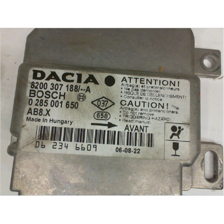 Boitier pyrotechnique occasion DACIA LOGAN I Phase 1 - 1.5 DCI 70ch