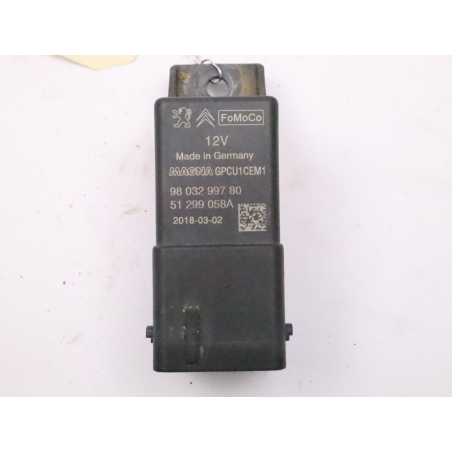 BOITIER DE PRECHAUFFAGE