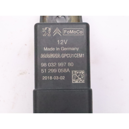 BOITIER DE PRECHAUFFAGE