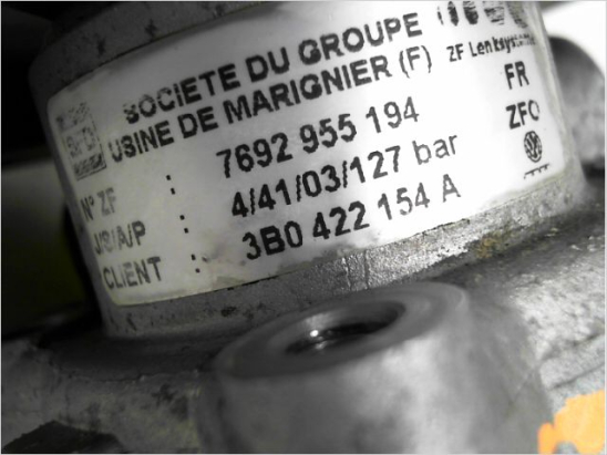 POMPE DIRECTION ASSISTEE