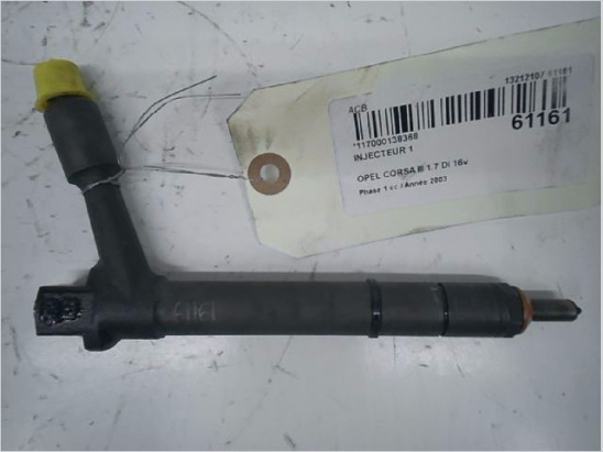Injecteur occasion OPEL CORSA III Phase 1 - 1.7 DI 16v