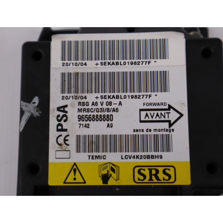 Boitier pyrotechnique occasion CITROEN C2 Phase 1 - 1.4 HDi