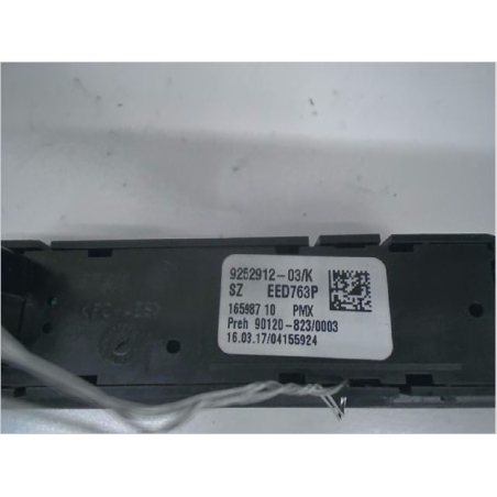 COMMANDE MODE DE CONDUITE