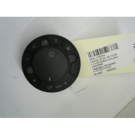 Interrupteur commande de phares occasion OPEL CORSA IV Phase 1 - 1.3 CDTI 75ch