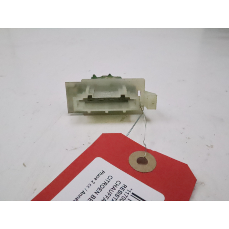 Resistance de chauffage occasion CITROEN BERLINGO I Phase 2 - 1.6 HDI 92ch