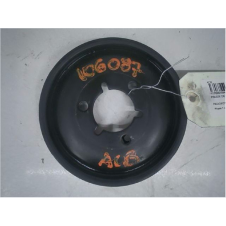 Poulie de vilebrequin occasion PEUGEOT 206 Phase 1 - 1.4i