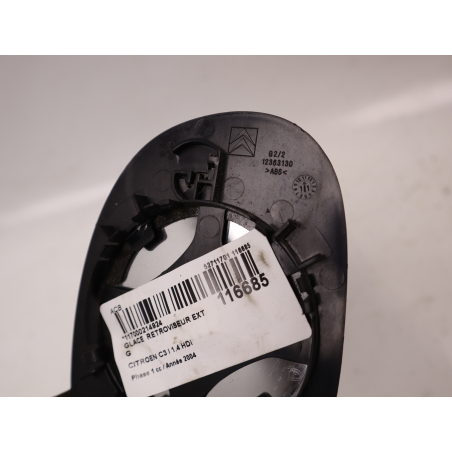Glace  retroviseur exterieur gauche occasion CITROEN C3 I Phase 1 - 1.4 HDi