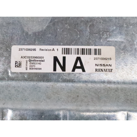 Kit serrures + antivol occasion DACIA SANDERO II Phase 2 - 1.0i 75ch