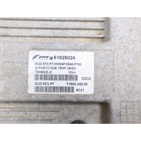 Kit serrures + antivol occasion FIAT GRANDE PUNTO III Phase 1 - 1.3 DT MULTIJET 16v 75ch