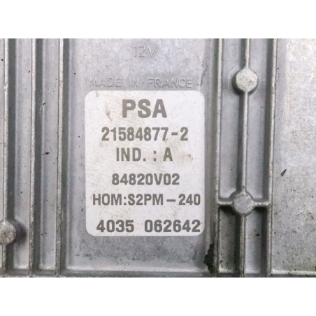 Calculateur moteur occasion CITROEN C5 I Phase 1 - 1.8i 16v