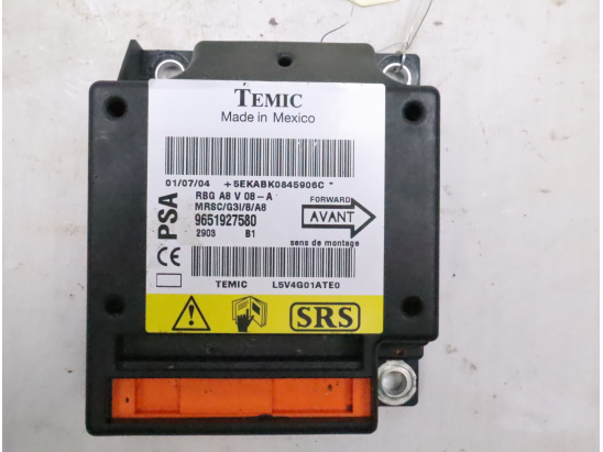 Boitier pyrotechnique occasion CITROEN C3 I Phase 1 - 1.4HDI 8v 70ch