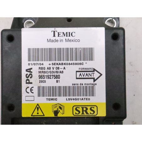 Boitier pyrotechnique occasion CITROEN C3 I Phase 1 - 1.4HDI 8v 70ch