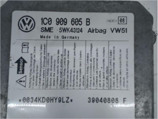 Boitier pyrotechnique occasion VOLKSWAGEN PASSAT IV Phase 2 - 1.9 TDI 130ch