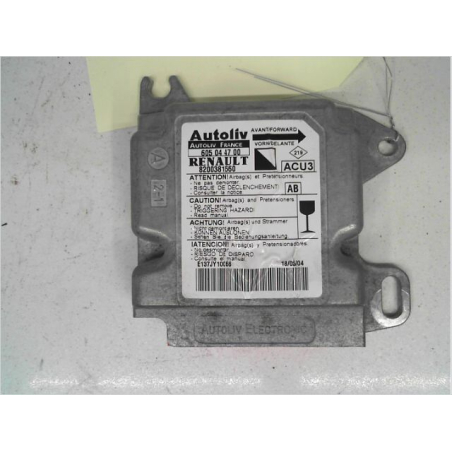 Boitier pyrotechnique occasion RENAULT KANGOO I Phase 2 - 1.9 DCI 8v 85ch