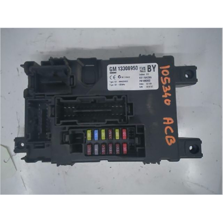 Platine fusible habitacle (BSI) occasion OPEL CORSA IV Phase 1 - 1.3 CDTI 90ch