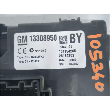 Platine fusible habitacle (BSI) occasion OPEL CORSA IV Phase 1 - 1.3 CDTI 90ch