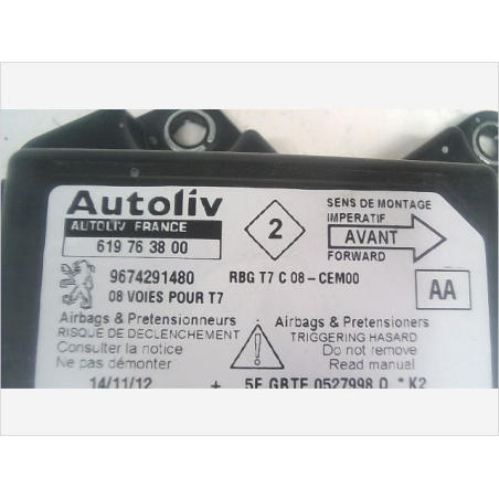 Boitier pyrotechnique occasion PEUGEOT 308 I Phase 2 - 1.6 VTI 120ch